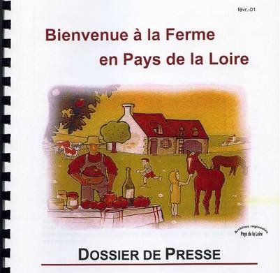 Couverture d’un dossier de presse du groupement "Bienvenue à la Ferme" de la Chambre régionale d’agriculture (2001) (extrait)