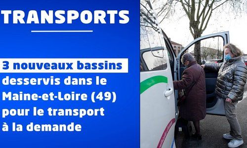 Transport à la demande : en Maine-et-Loire, trois nouveaux bassins sont ouverts